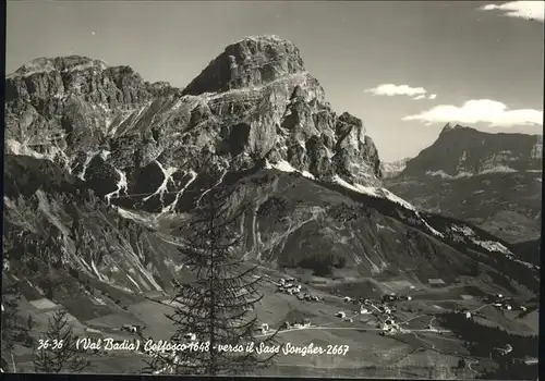 Colfosco Val Badia verso il Sass Songher Dolomiti Kat. 