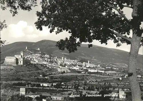 Assisi Umbria Panorama generale Kat. Assisi