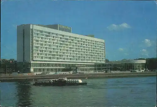 Leningrad St Petersburg Hotel "Leningrad" Faehrschiff Kat. Russische Foederation