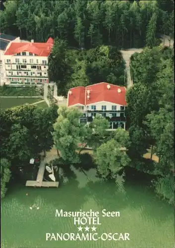 Mragowo Sensburg Hotel Panoramic Oscar Masurische Seen Fliegeraufnahme /  /Mragowo Sensburg