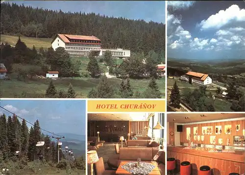 Stachy Susice Okres Pachatice Mountain Resort Berghotel Churanov Restaurant Sessellift Kat. Tschechische Republik