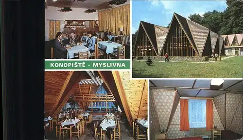 Konopiste Tschechien Myslivna Jaegerhaus Restaurant Kat. Tschechische Republik