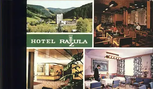 Velke Karlovice Horsky Hotel Razula Berghotel Restaurant Kat. Tschechische Republik