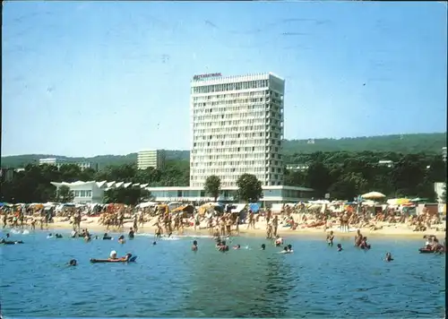 Slatni Pjasazi Hotel International Strand Schwarzes Meer / Warna Bulgarien /