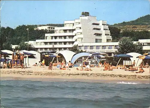 Albena Kurort Hotel Drushba Seebad Strand / Bulgarien /