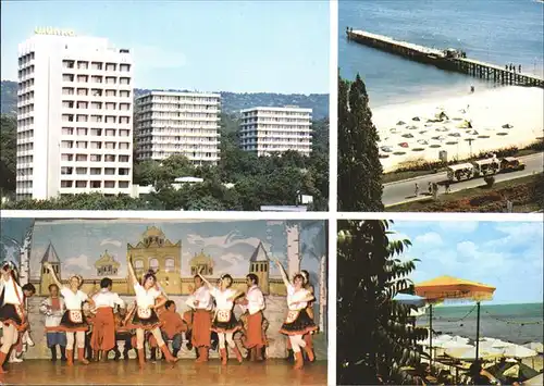 Slatni Pjasazi Hotel Bar "Ruska Trojka" Tanz Strand Steg / Warna Bulgarien /