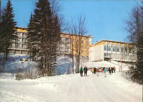 Spindlermuehle Spindleruv Mlyn Interhotel Montana Krkonose im Winter / Trutnov /Koeniggraetz