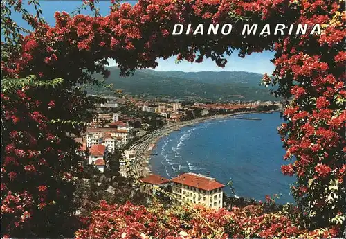 Diano Marina Panorama e Golfo Kat. Italien