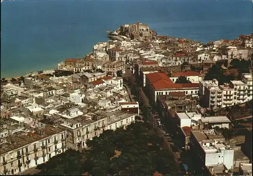 Vieste Foggia Fliegeraufnahme