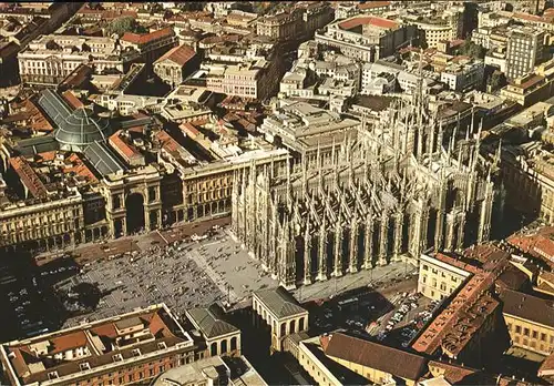 Milano Il Duomo dall aero Kat. Italien