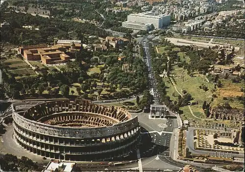 Rom Roma Fliegeraufnahme Kollosseum /  /Rom