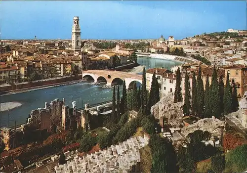 Verona Italia Panorama Kat. 