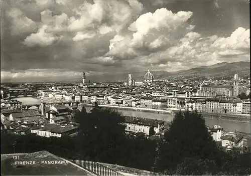 Firenze Toscana Panorama Kat. Firenze