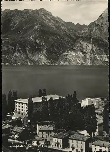 Torbole Lago di Garda Panorama Kat. Italien