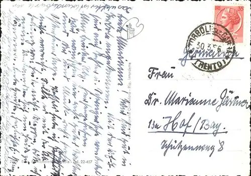 Torbole Lago di Garda Panorama Kat. Italien