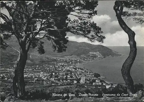 Diano Marina Panorama da Capo Berta Kat. Italien