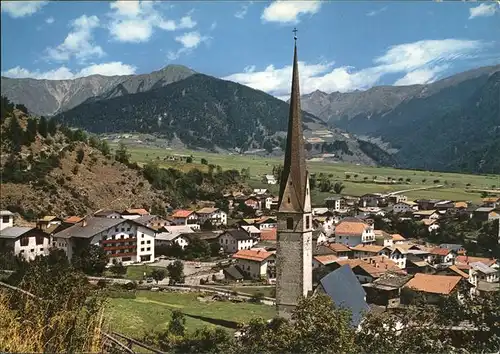 Burgusio Val Venosta Panorama Kat. Italien