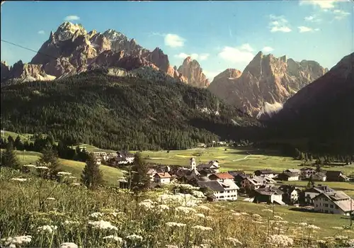 Moso Sesto Panorama e Dolomiti Kat. Italien