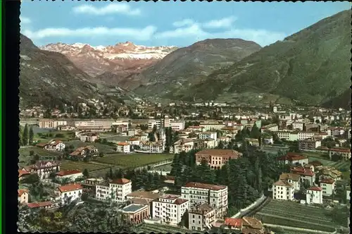 Bozen Suedtirol Panorama mit Rosengarten Kat. Bozen Suedtirol