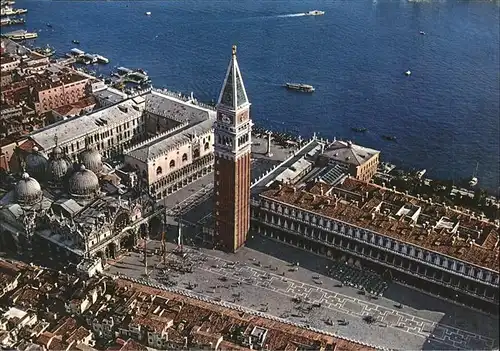 Venezia Venedig Piazza San Marco dall aereo Kat. 