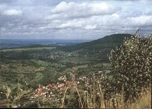 Schwaebische Alb Blick vom Boellat Kat. Heilbronn