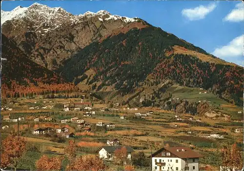 Dorf Tirol bei Meran Panorama Kat. Italien