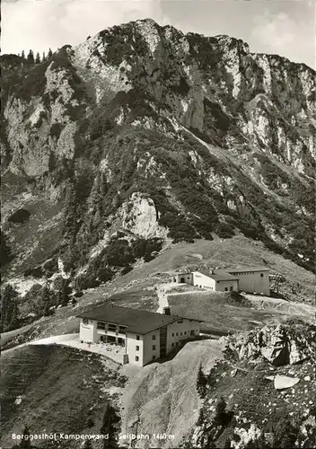 Kampenwand Chiemgau Berggasthof Seilbahn Kat. Aschau i.Chiemgau