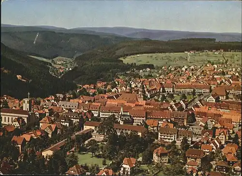 Freudenstadt Schwarzwald Fliegeraufnahme
