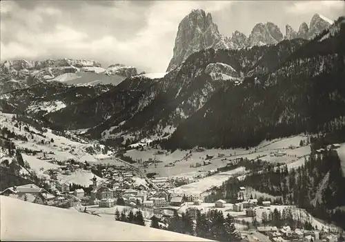 Val Gardena im Winter Kat. Italien