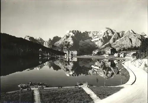 Sorapiss mit Lago di Misurina Kat. Italien