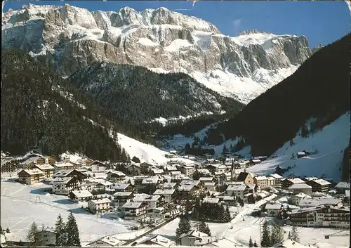 Wolkenstein Groeden im Winter Kat. Groeden Tirol