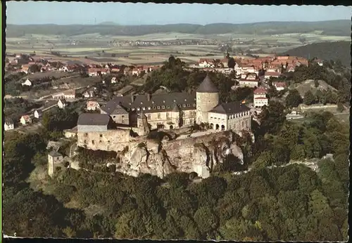 Waldeck Edersee mit Schloss Kat. Edertal