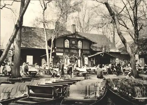 Spreewald HO Gaststaette "Froehlicher Hecht" Kat. Luebbenau