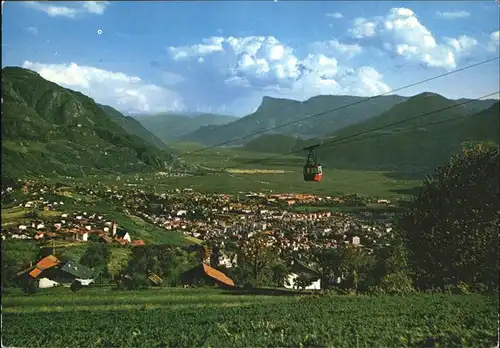 Dorf Tirol mit Seilbahn Kat. Italien