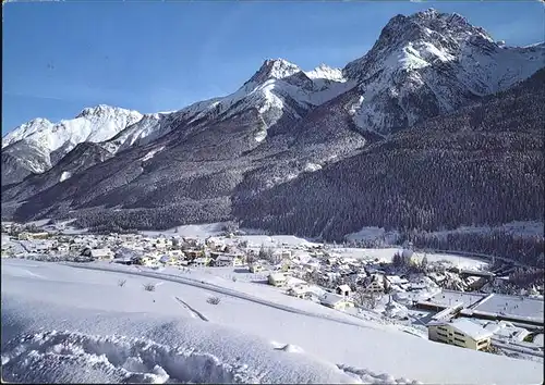 Bad Scuol im Winter Kat. Scuol