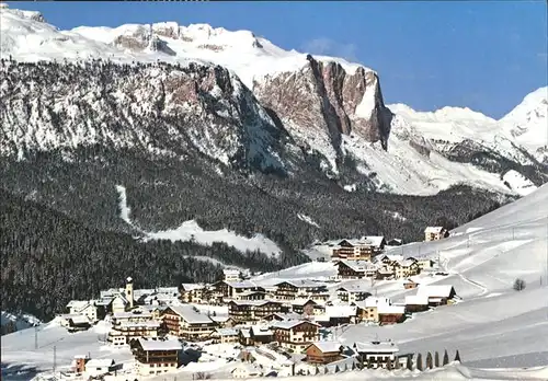 San Cassiano Badia im Winter / Bozen Suedtirol /Trentino Suedtirol