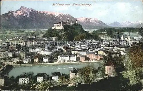 Salzburg Oesterreich Kapuzinerberg / Salzburg /Salzburg und Umgebung