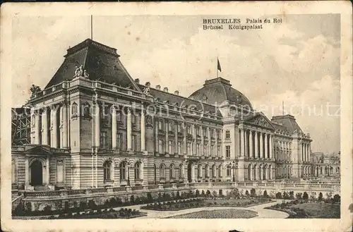 Bruxelles Bruessel Palais du Roi Koenigspalast Kat. 