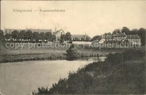 kk66414 Koenigshofen Elsass Kapuzinerkloster Kategorie. Strasbourg Alte Ansichtskarten