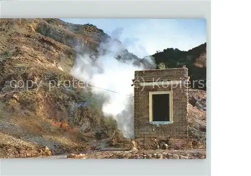 Pozzuoli Vulcano Solfatara Osservatorio Il Soffione Schwefelgrube Wetterwarte Fumarole Kat. Italien