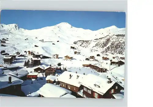 Arosa GR Innerarosa Bergkirche Weisshorn Wintersportplatz Kat. Arosa