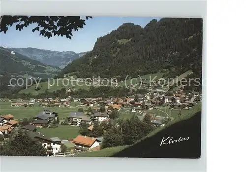 Klosters GR Gesamtansicht Kat. Klosters