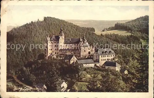 Burg Lauenstein Frankenwald  / Ludwigsstadt /Kronach LKR