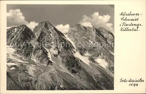 Zillertal Moerchner-Schneid  / Regionales /