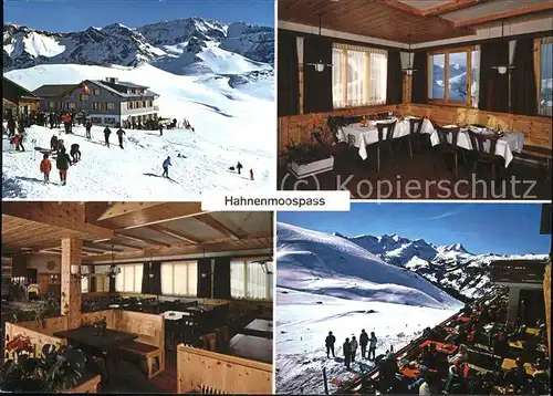 Adelboden Berghotel Hahnenmoospass Kat. Adelboden