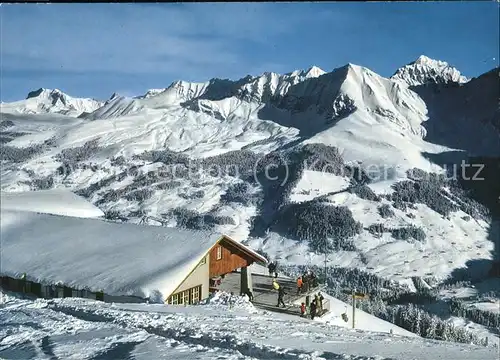 Adelboden Restaurant Schwandfeldspitz Kat. Adelboden