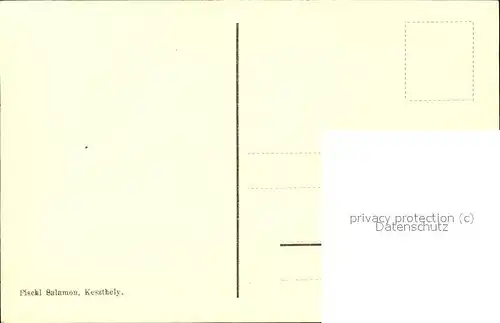 Keszthely Magy.kir.Gazdasagi.Akademia Kat. Balaton Plattensee