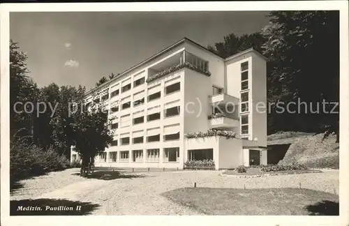 Luzern LU Kantonale Krankenanstalt (Mediz.Pavillon) / Luzern /Bz. Luzern City