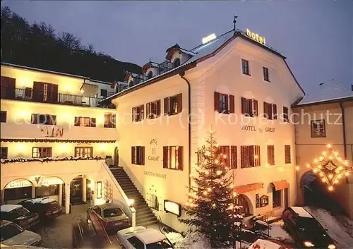 Mals Suedtirol Hotel Greif Kat. Mals Vinschgau