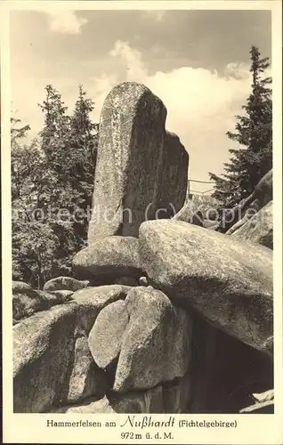 Fichtelgebirge Hammerfelsen Nusshardt Kat. 